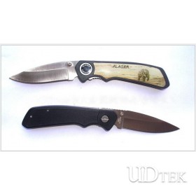 Light portable knife  plastic handle folding knife promotion gift knife UD07010 